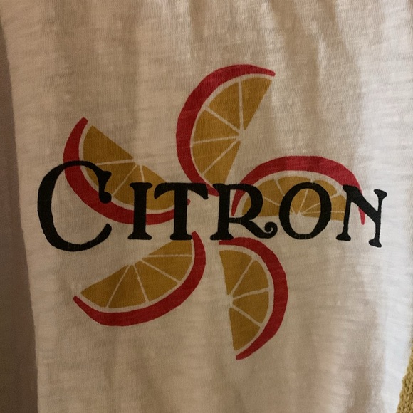 Madewell Citron tshirt & Old Navy Cardigan - Picture 2 of 13